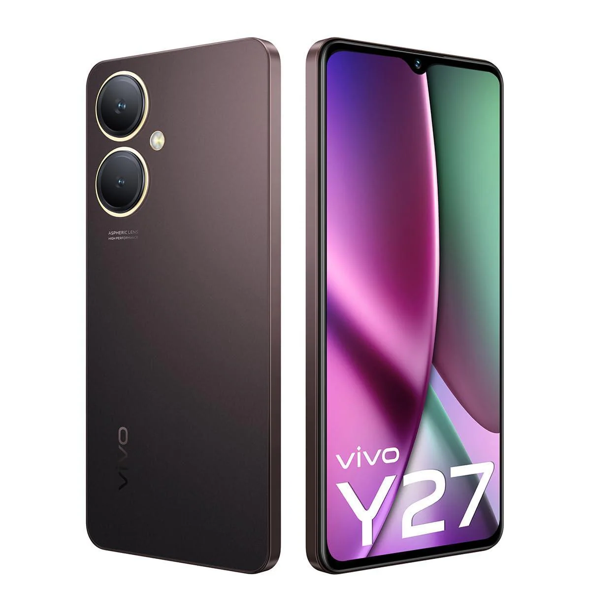 (Refurbished) Vivo Y27 (Burgundy Black, 6GB RAM, 128GB Storage) - Image 5