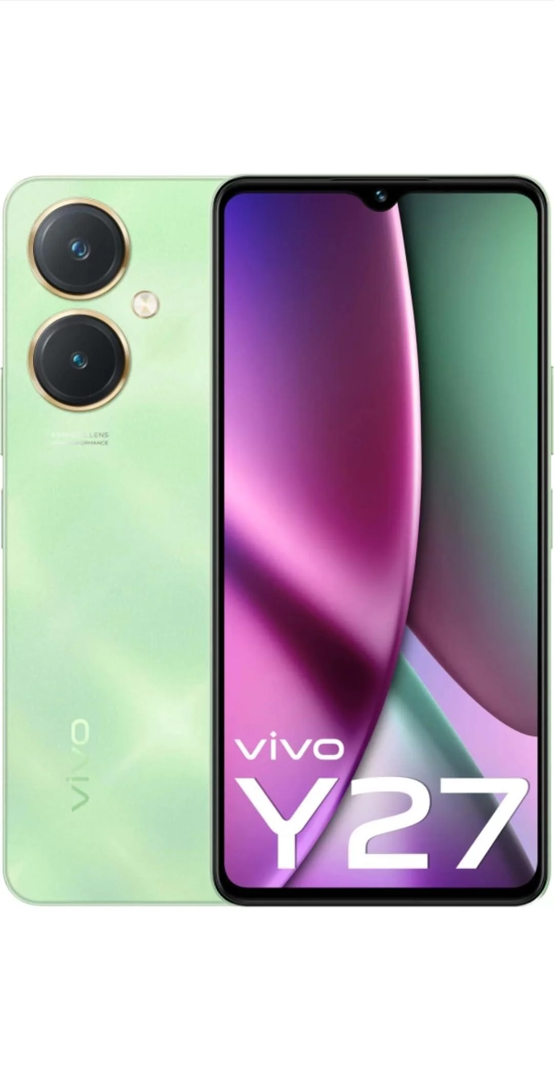 (Refurbished) Vivo Y27 (Garden Green, 6GB RAM, 128GB Storage) Without Offers