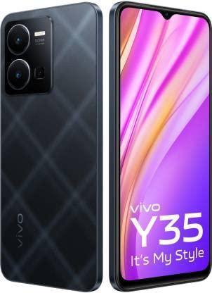 (Refurbished) Vivo Y35 (Agate Black, 8GB RAM, 128GB Storage) with No Cost EMI/Additional Exchange Offers - Image 2