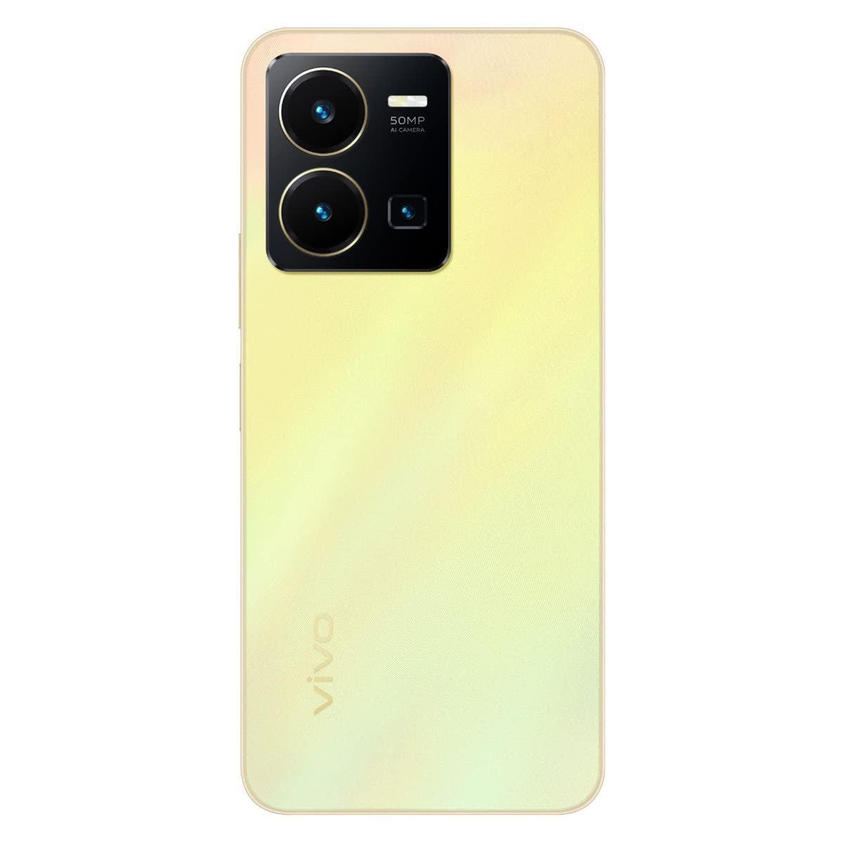 (Refurbished) Vivo Y35 (Dawn Gold, 8GB RAM, 128GB Storage) - Image 6