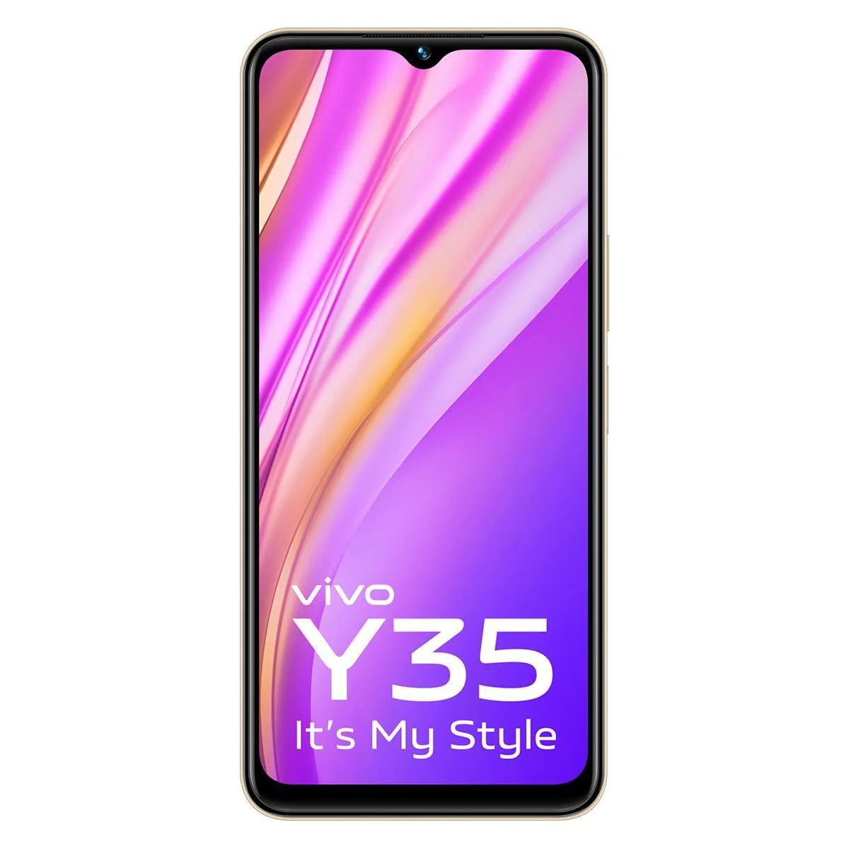 (Refurbished) Vivo Y35 (Dawn Gold, 8GB RAM, 128GB Storage) - Image 7