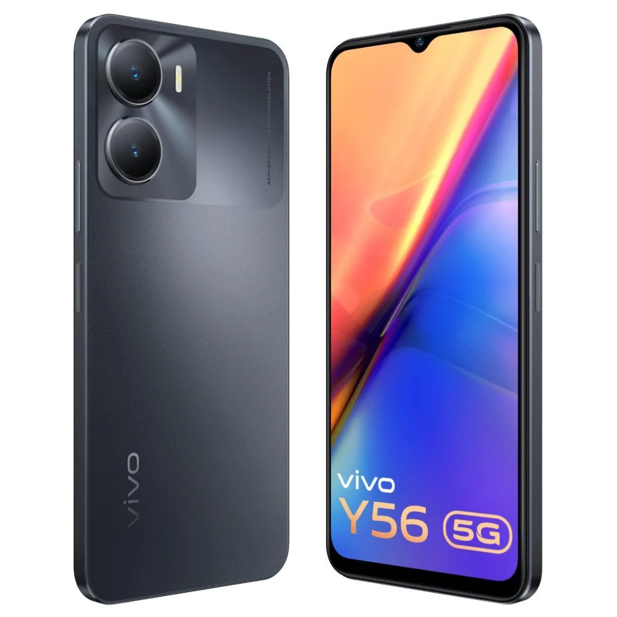 (Refurbished) Vivo Y56 5G (Black Engine, 8GB RAM, 128GB Storage) Without Offer