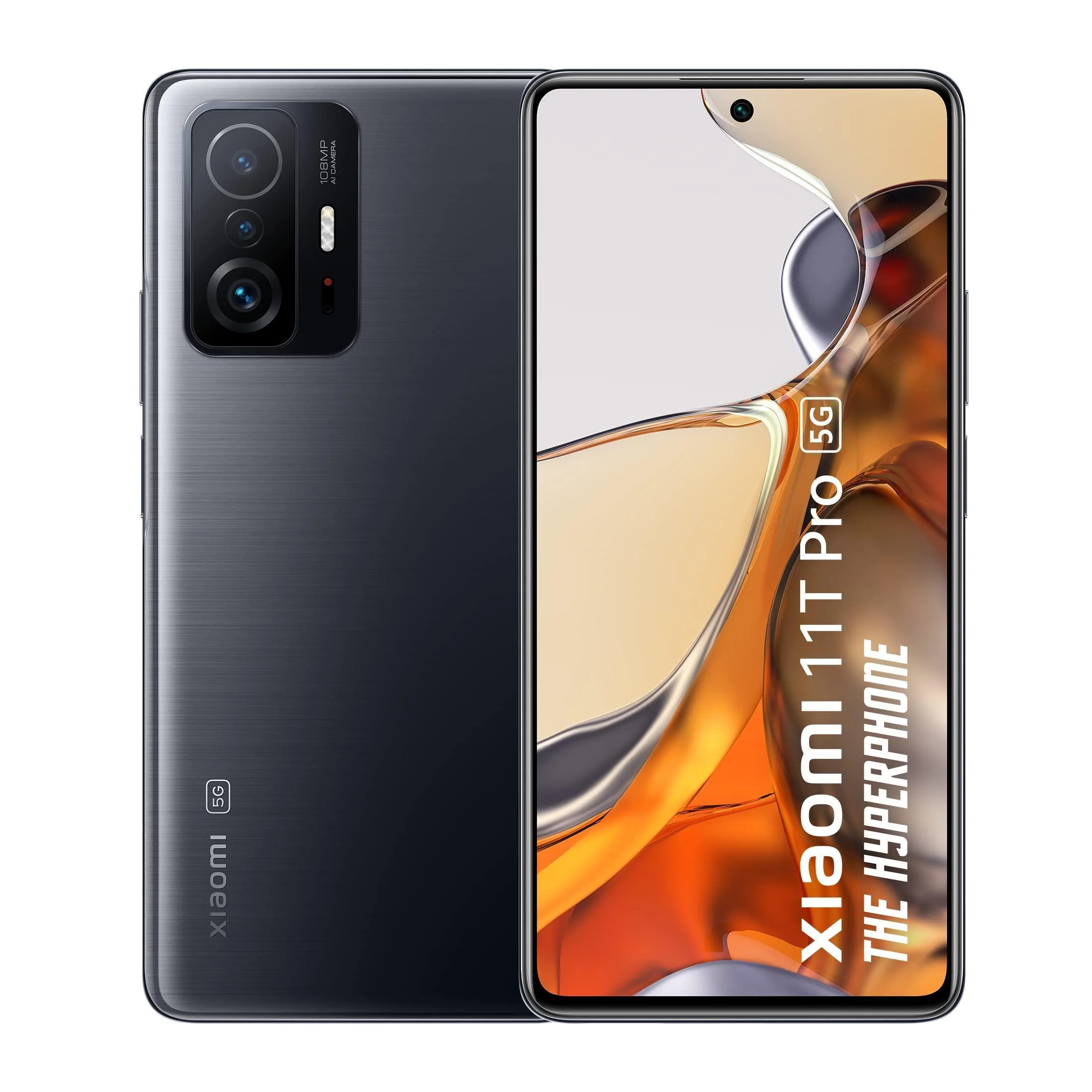(Refurbished) Xiaomi 11T Pro 5G Hyperphone(Meteorite Black,12GB RAM,256GB Storage)
