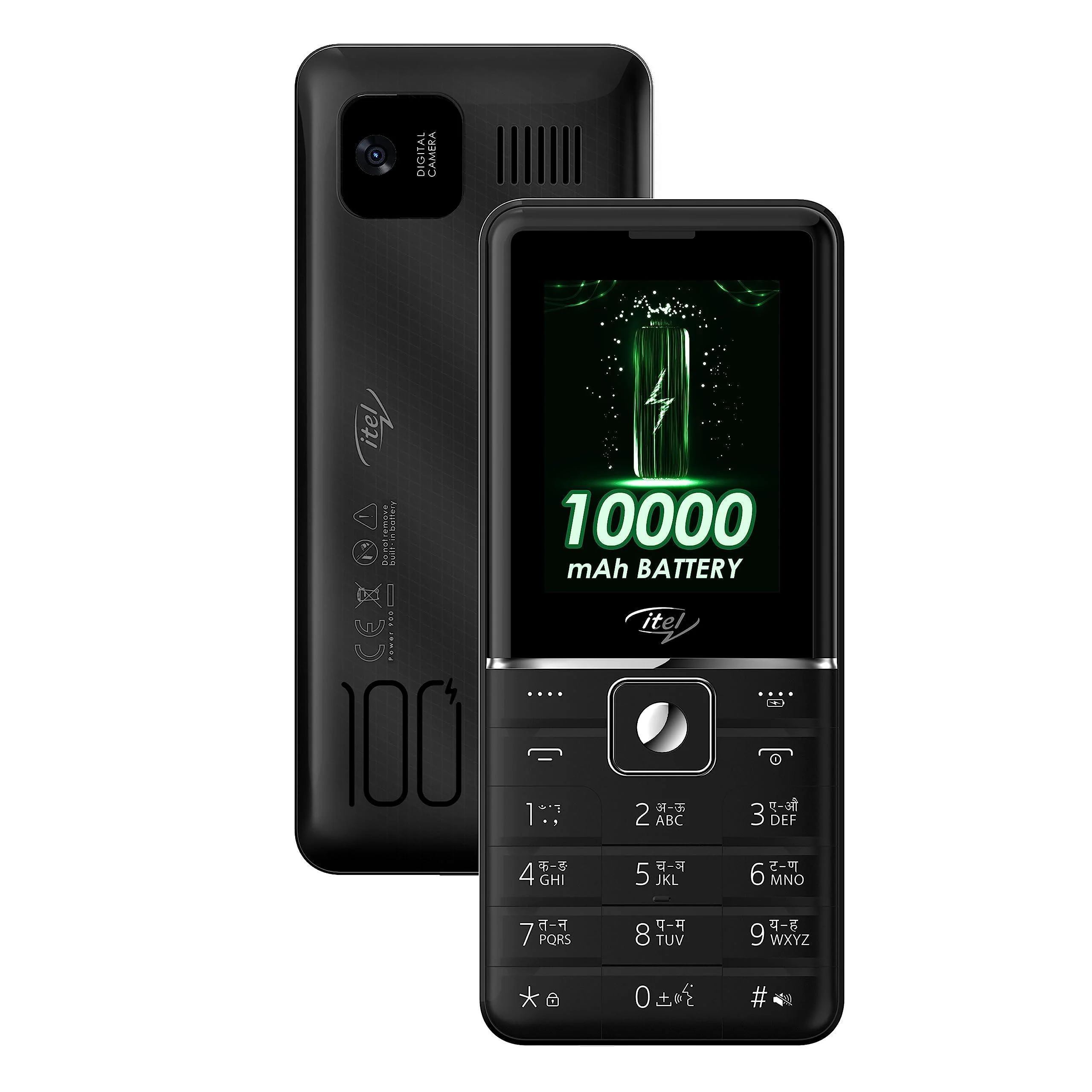 (Renewed) Itel Power 900 Power Bank Mobile Phone,10000 mAh