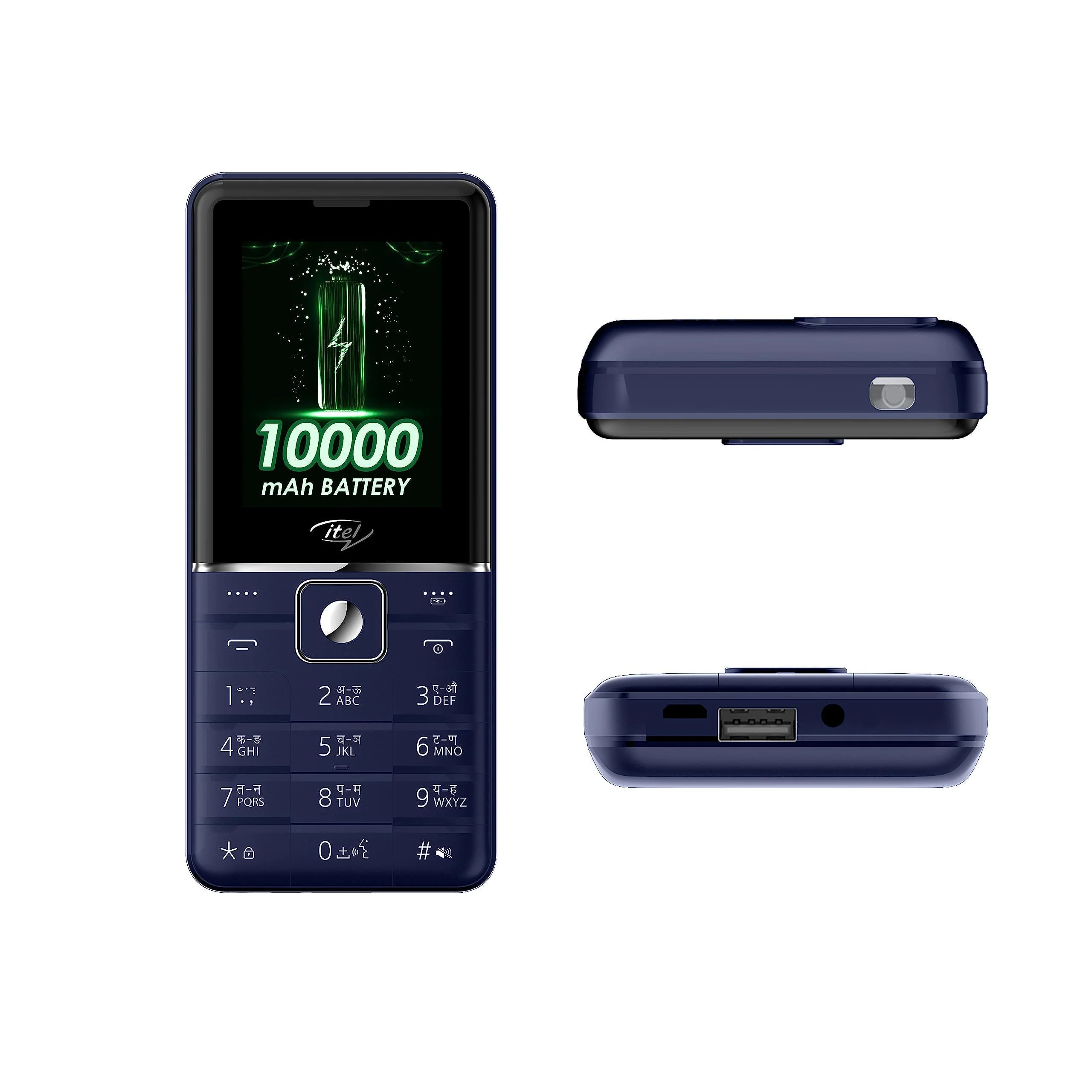 (Renewed) Itel Power 900 Power Bank Mobile Phone,10000 mAh with 7 Months Battery Back up - Image 5