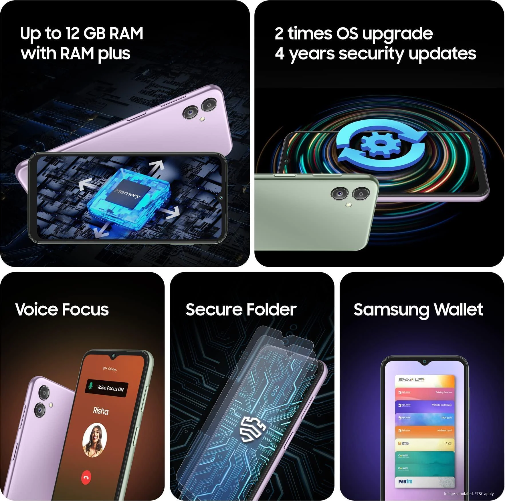 (Renewed) Samsung Galaxy F14 5G (B.A.E. Purple, 6GB RAM 128GB Storage) - Image 5