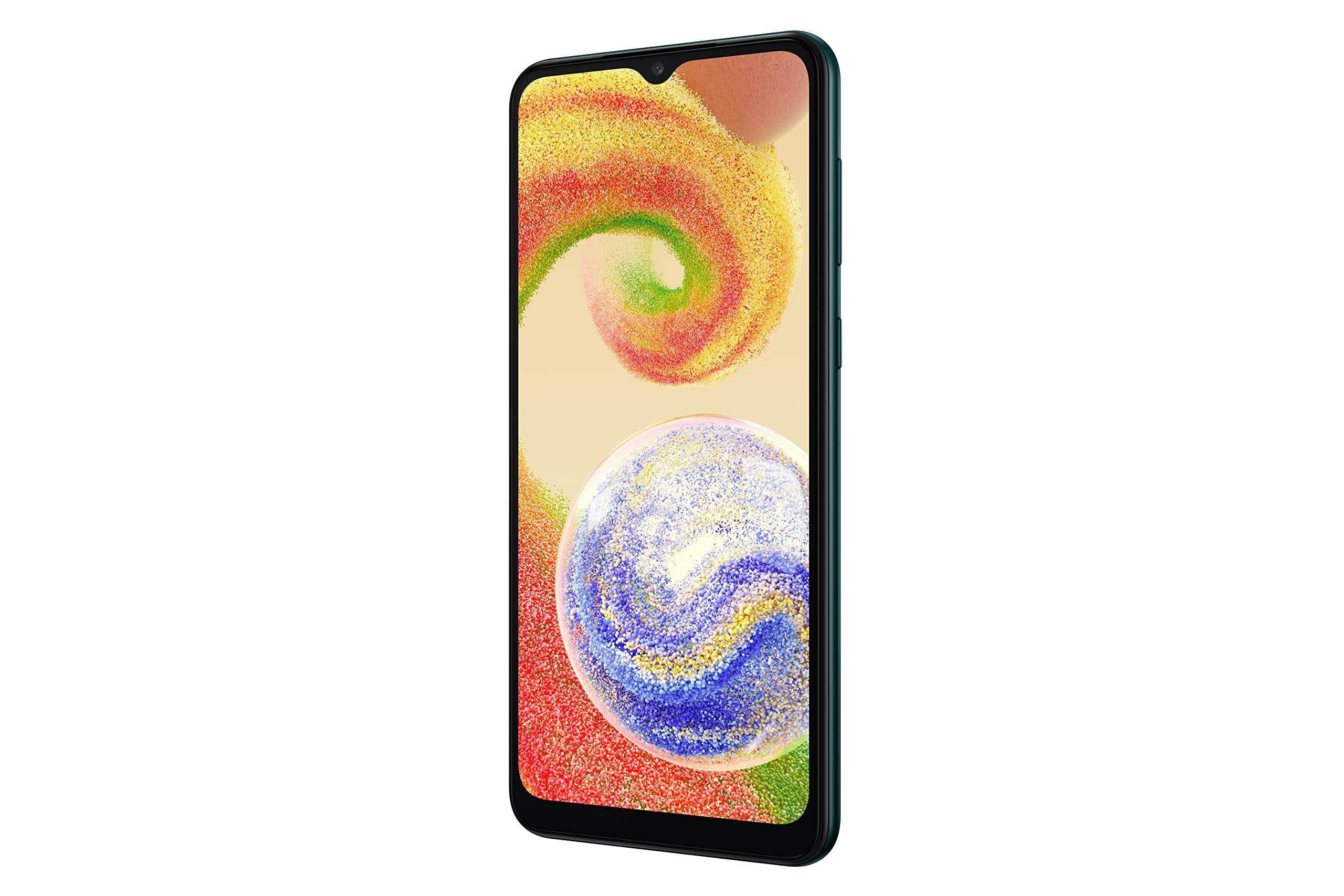 Samsung Galaxy A04 (Green, 4GB, 64GB Storage) Refurbished - Image 4