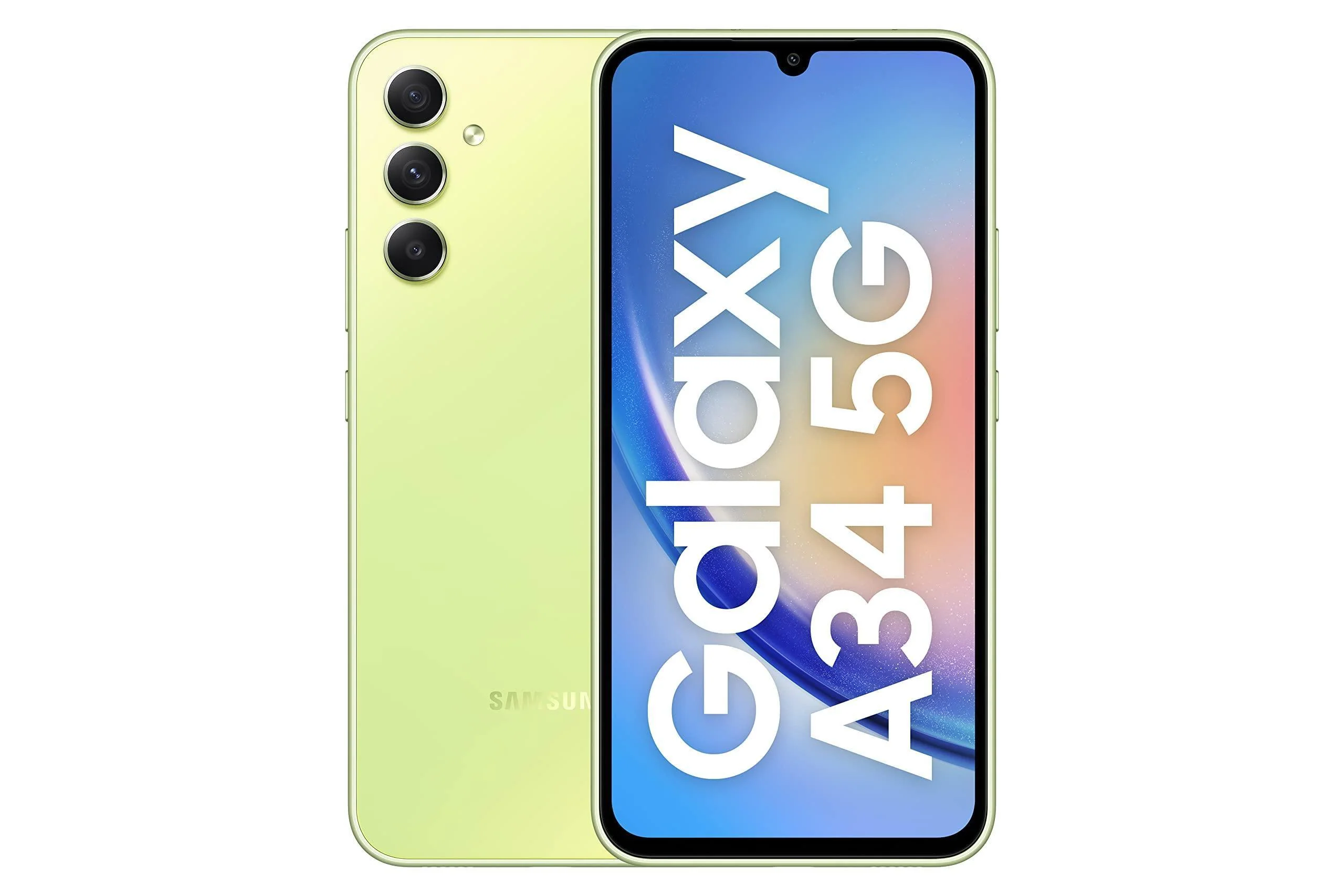 Samsung Galaxy A34 5G (Awesome Lime, 8GB, 128GB Storage) | 48 MP No Shake Cam (OIS) Refurbished
