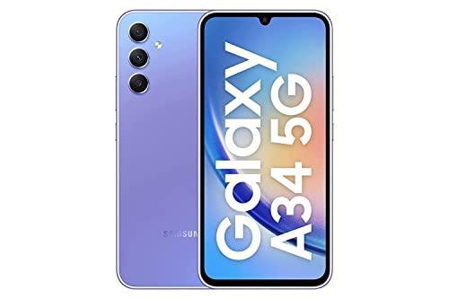 Samsung Galaxy A34 5G (Awesome Violet, 8GB, 128GB Storage) Refurbished
