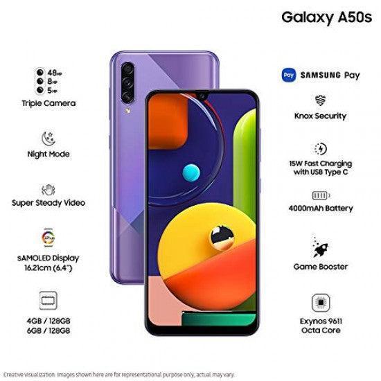 Samsung Galaxy A50s (Prism Crush Black, 4GB RAM, 128GB Storage) Refurbished - Image 8