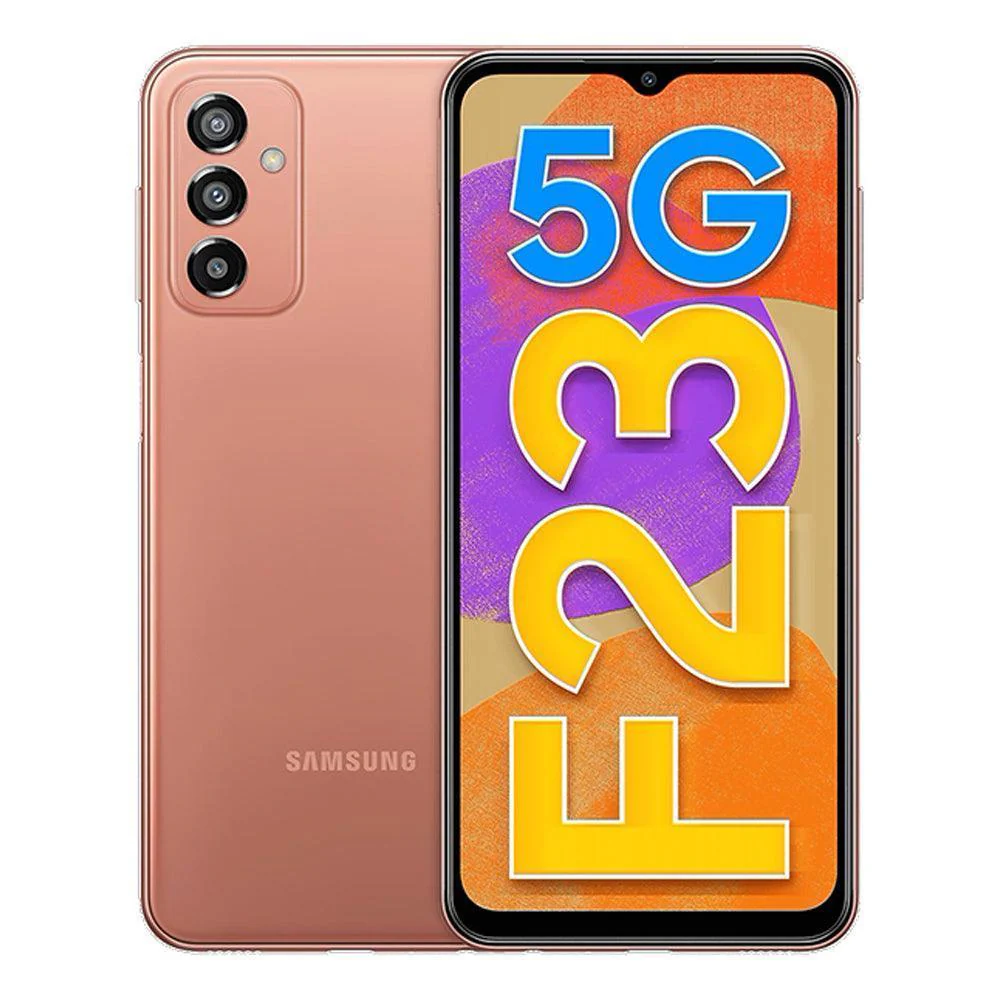 Samsung Galaxy F Series F23 5G 128 GB, 4 GB RAM, Copper Blush, Refurbished