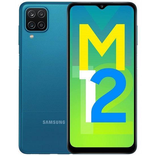 Samsung Galaxy M12 Blue,4GB RAM, 64GB Storage 6000mAh with 8nm Processor Used