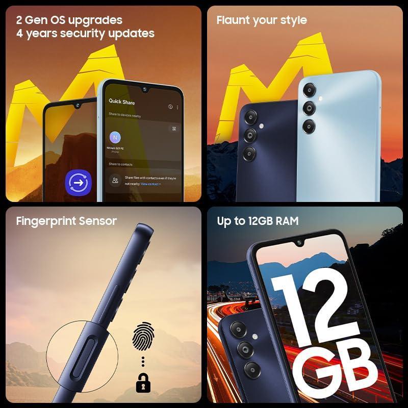 Samsung Galaxy M14 4G (Arctic Blue,4GB,64GB) Refurbished - Image 4