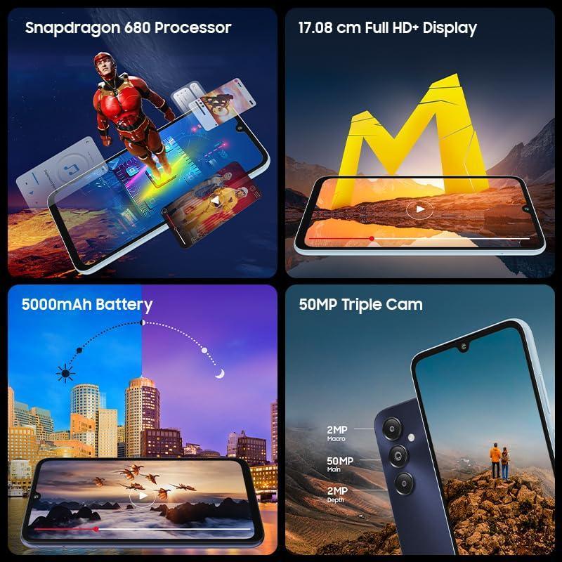 Samsung Galaxy M14 4G (Sapphire Blue,4GB,64GB) | 50MP Triple Cam Preowned - Image 5