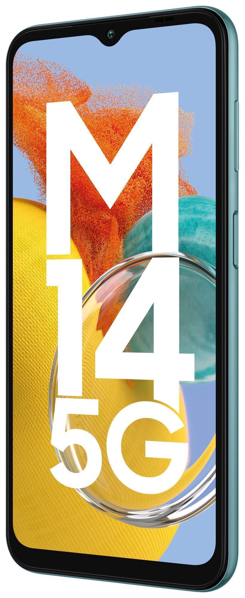Samsung Galaxy M14 5G (Smoky Teal,4GB,128GB)|50MP Triple Cam Preowned - Image 3