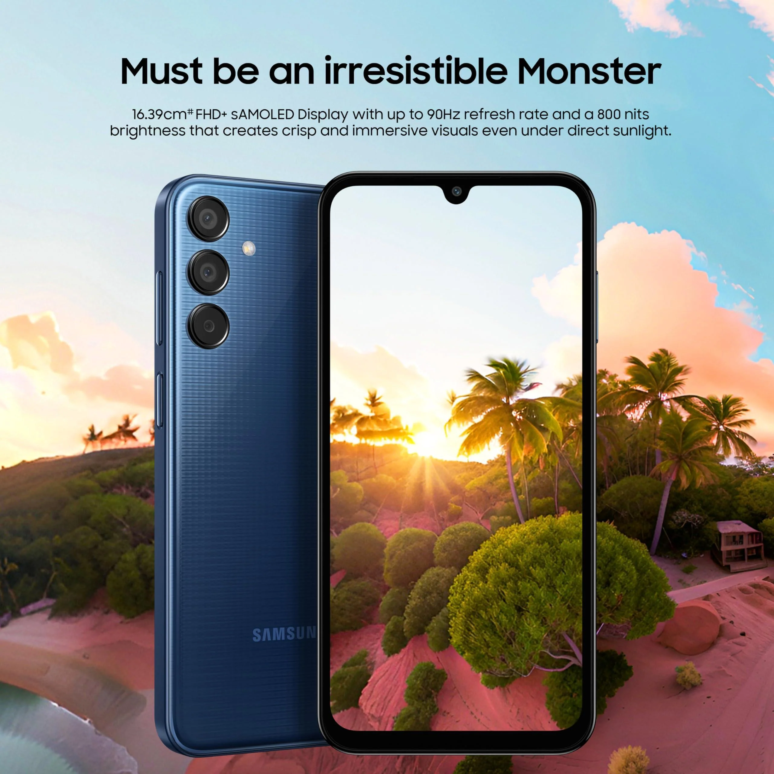 Samsung Galaxy M15 5G (Blue Topaz,6GB RAM,128GB Storage)| 50MP Triple Cam Refurbished - Image 4