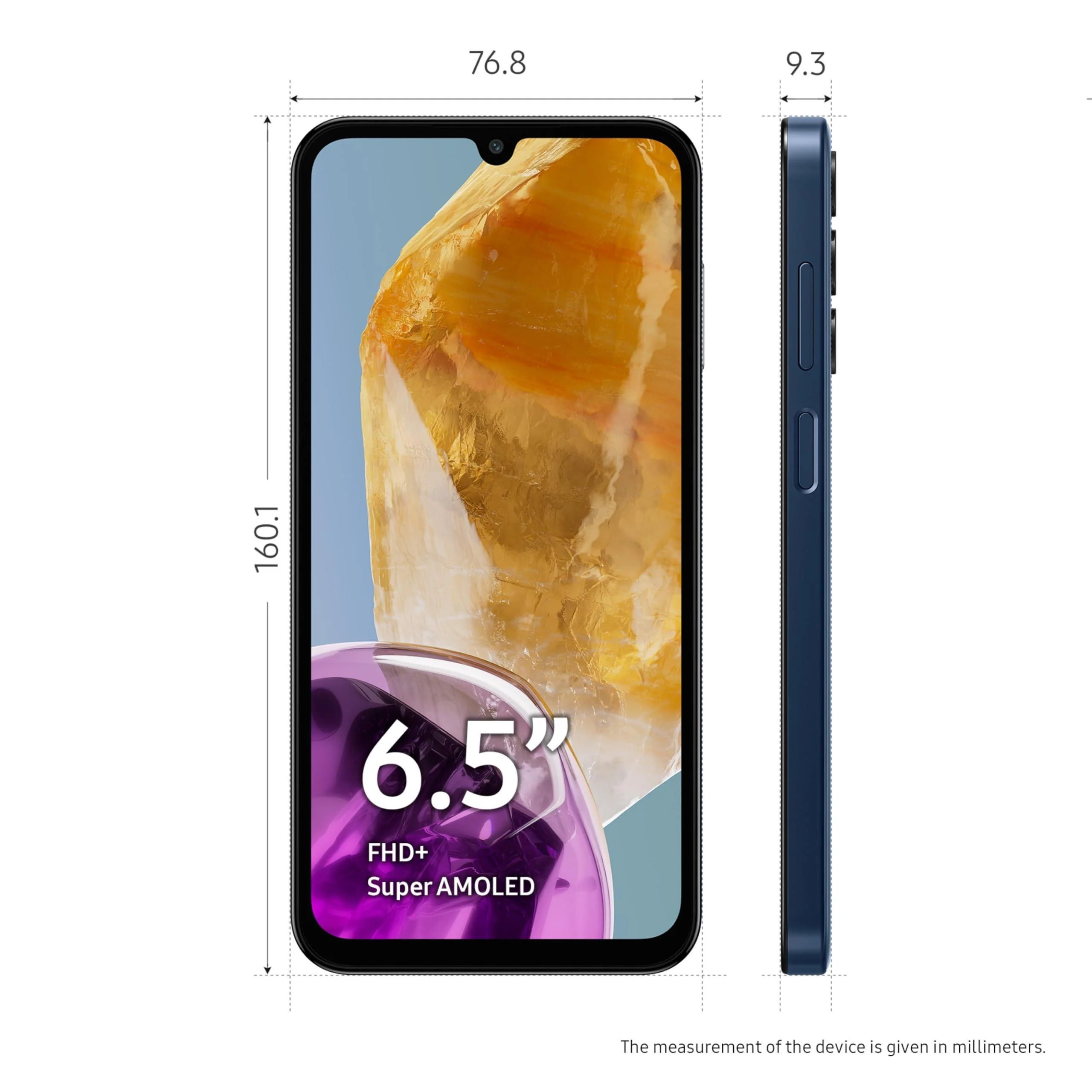 Samsung Galaxy M15 5G Prime Edition (Blue Topaz,6GB RAM,128GB Storage) Refurbished - Image 3