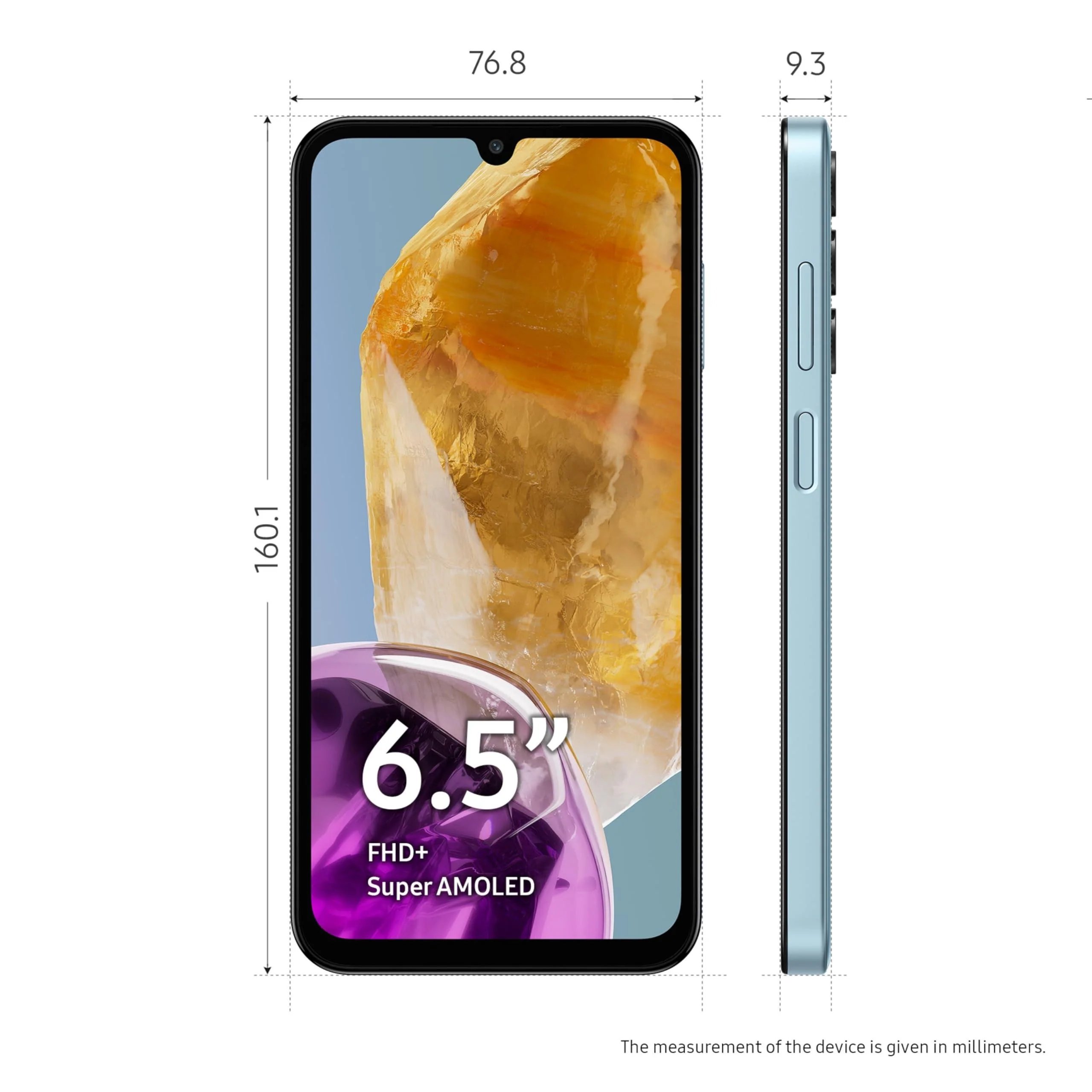 Samsung Galaxy M15 5G Prime Edition (Celestial Blue,6GB RAM,128GB Storage) Refurbished - Image 3