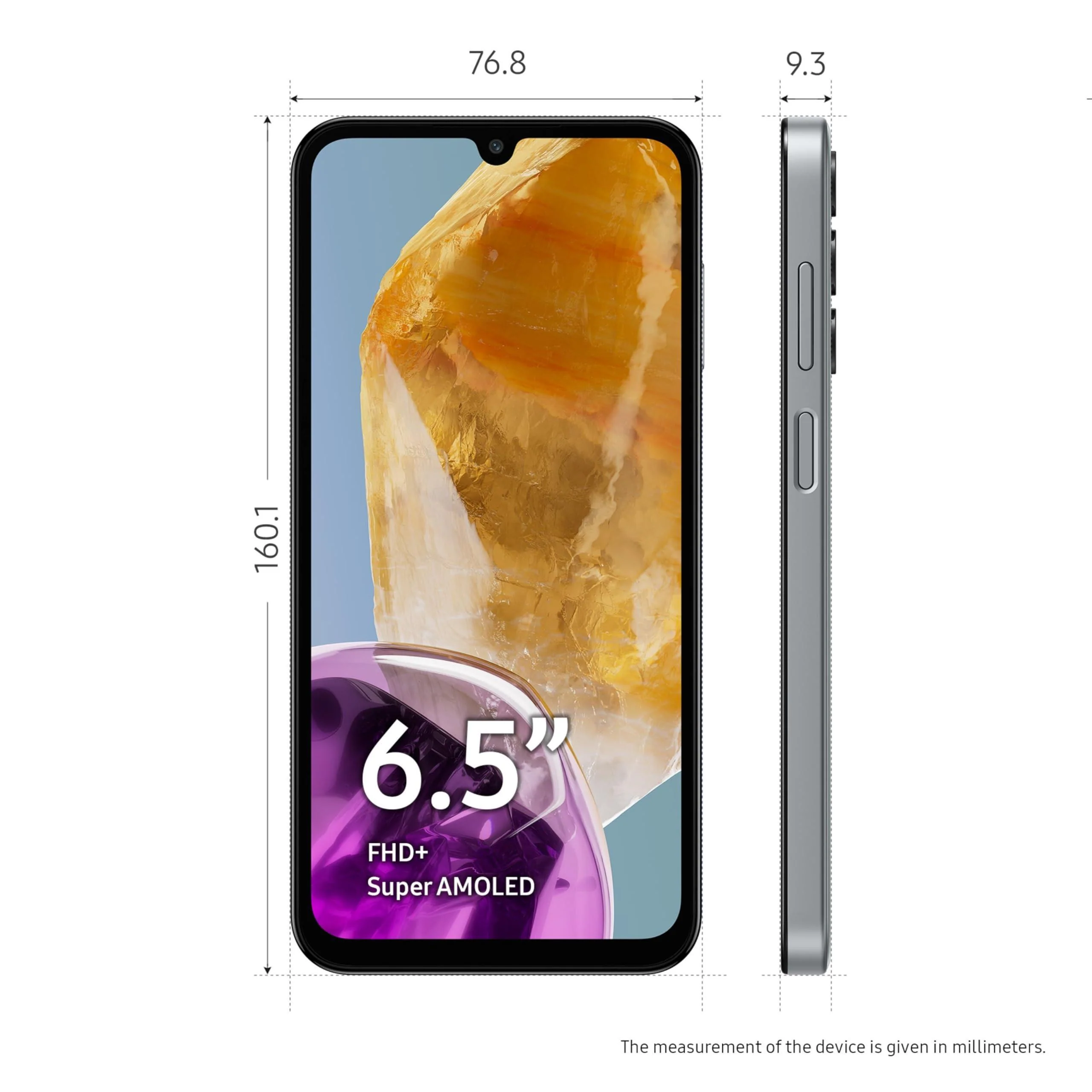 Samsung Galaxy M15 5G Prime Edition (Stone Grey,6GB RAM,128GB Storage) Refurbished - Image 3