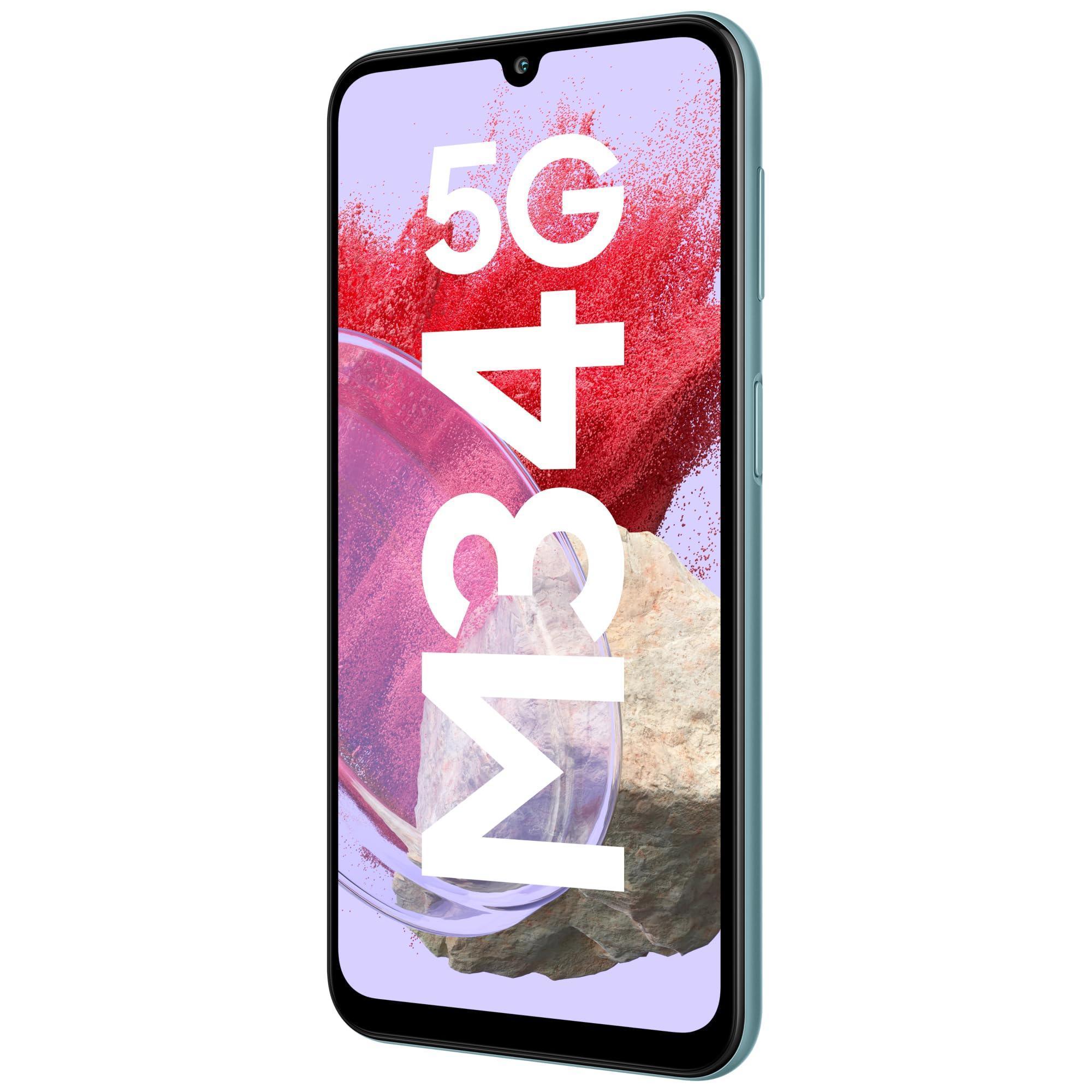 Samsung Galaxy M34 5G (Waterfall Blue,8GB,256GB)|120Hz sAMOLED Display Preowned - Image 2