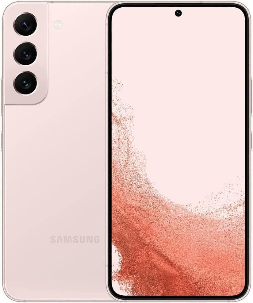 Samsung Galaxy S22 SM-S901U AT&T 128GB Pink Gold Preowned