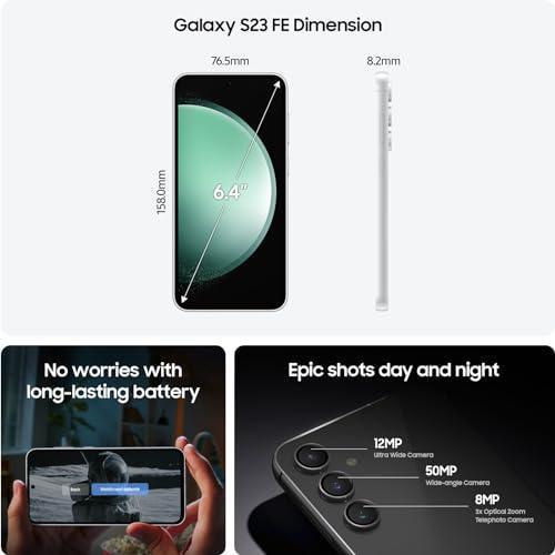 SAMSUNG Galaxy S23 FE 5G (Mint 256 GB Storage) (8 GB RAM) Refurbished - Image 5