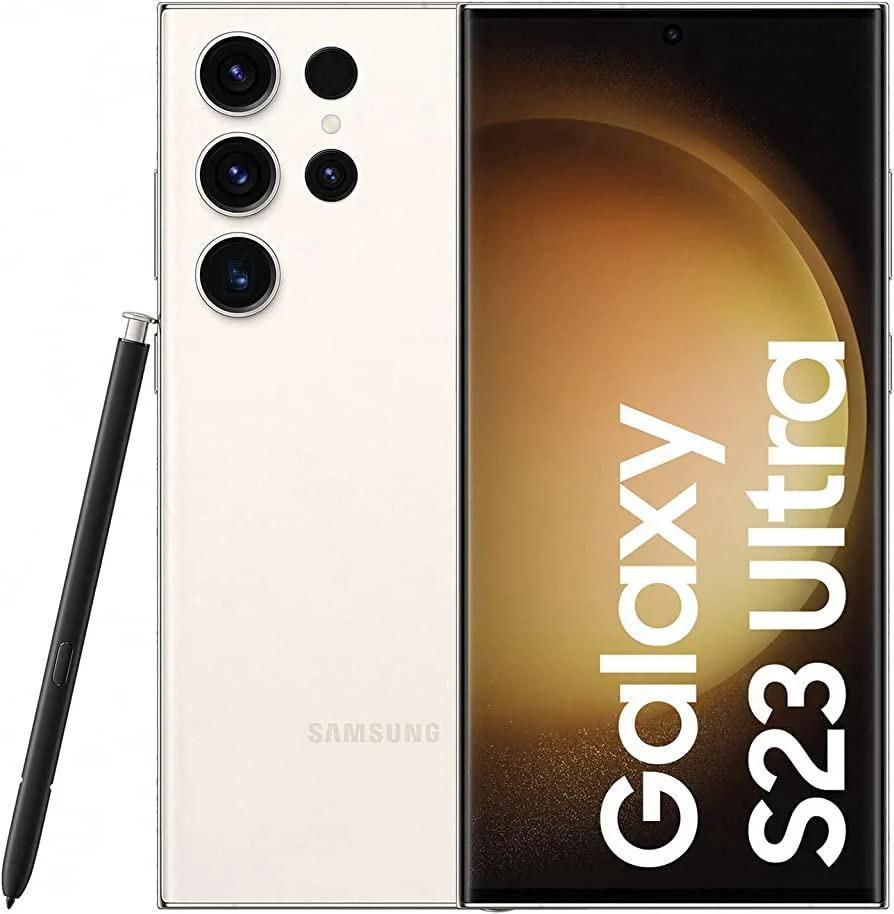 Samsung Galaxy S23 Ultra 5G (Cream, 12GB RAM, 256GB Storage) - Preowned