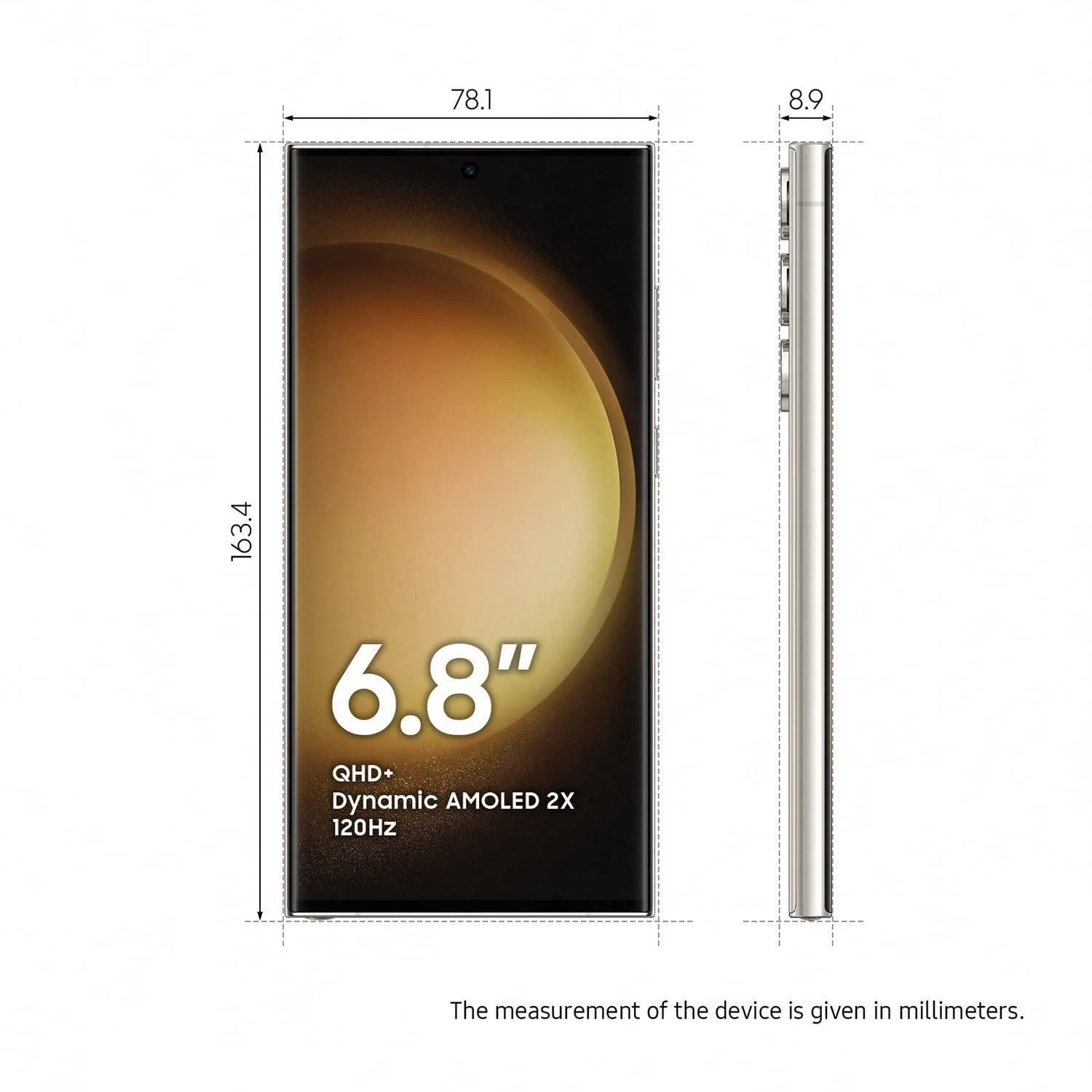 Samsung Galaxy S23 Ultra 5G AI Smartphone (Cream, 12GB, 512GB Storage) Refurbished - Image 5