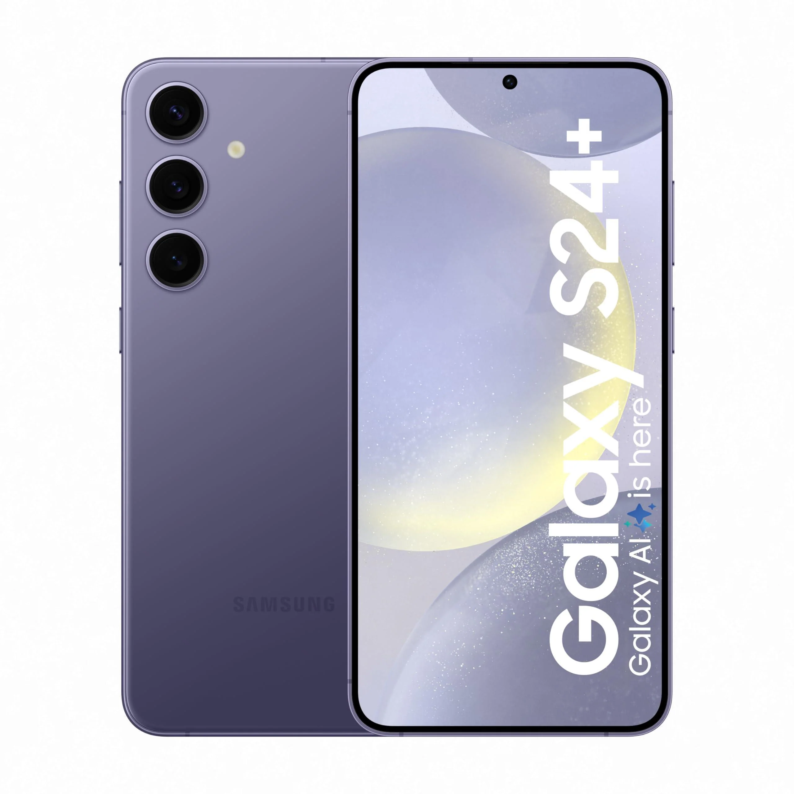 Samsung Galaxy S24 Plus 5G AI Smartphone (Cobalt Violet, 12GB, 256GB Storage) Used