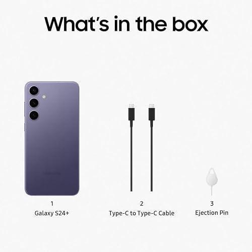 Samsung Galaxy S24 Plus 5G AI Smartphone (Cobalt Violet, 12GB, 512GB Storage) - Image 3