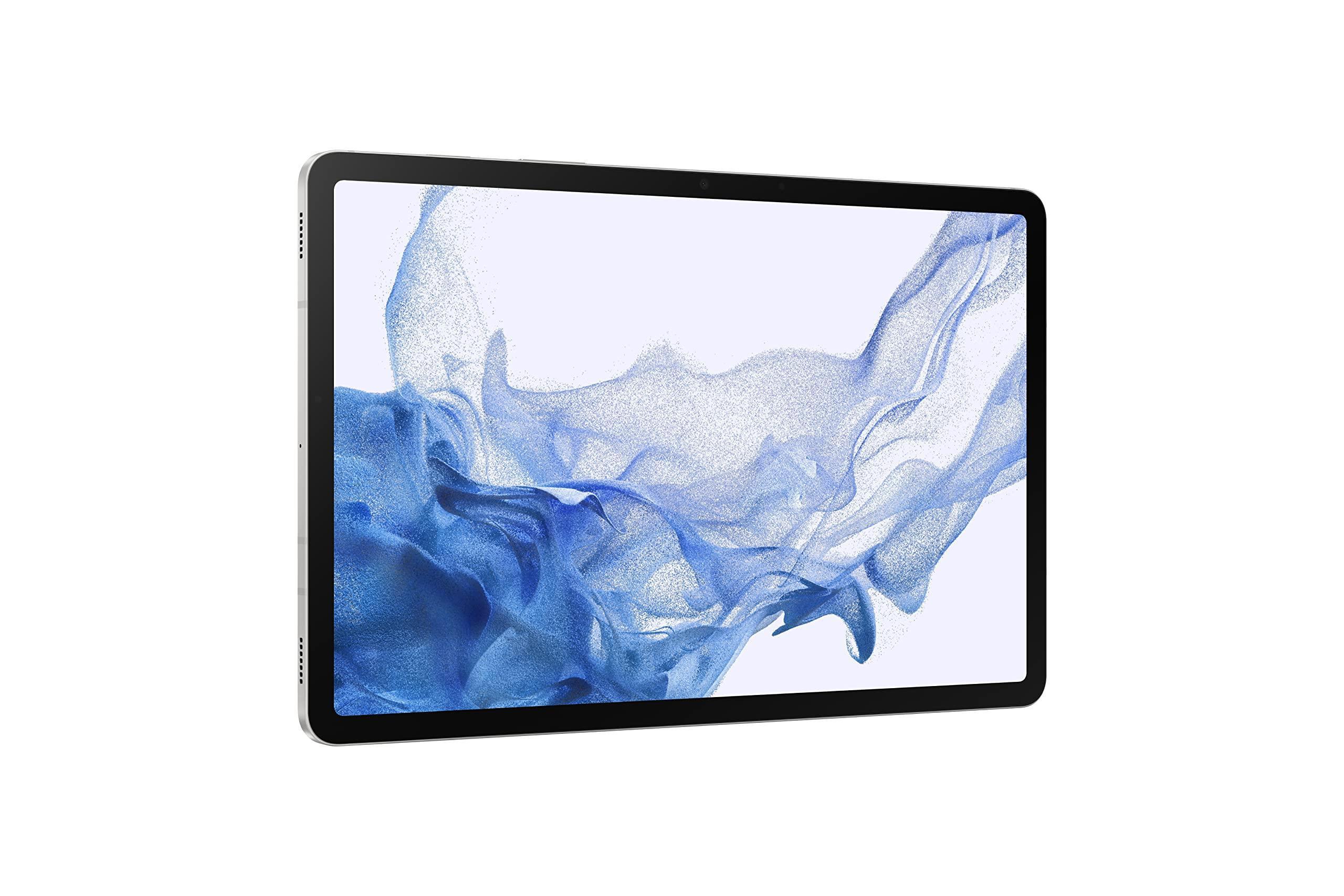 Samsung Galaxy Tab S8+ 31.49 cm (12.4 inch) sAMOLED Display, RAM 8 GB, ROM 128 GB Expandable, S Pen in-Box, Wi-Fi+ 5G Tablet, Silver - Image 4