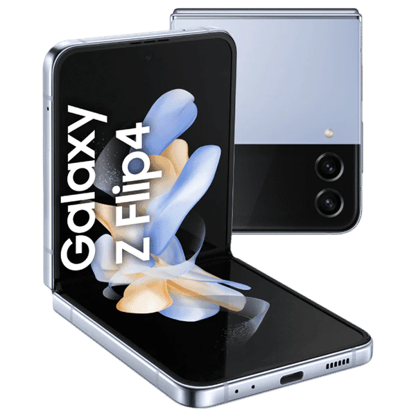 SAMSUNG Galaxy Z Flip4 5G (8GB RAM, 128GB, Blue) Refurbished - Image 2