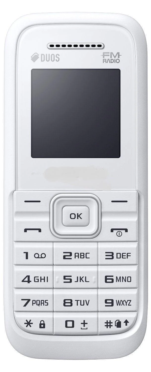 Samsung Guru FM Plus SM-B110E Dual Sim Mobile - (Assorted Color) Used
