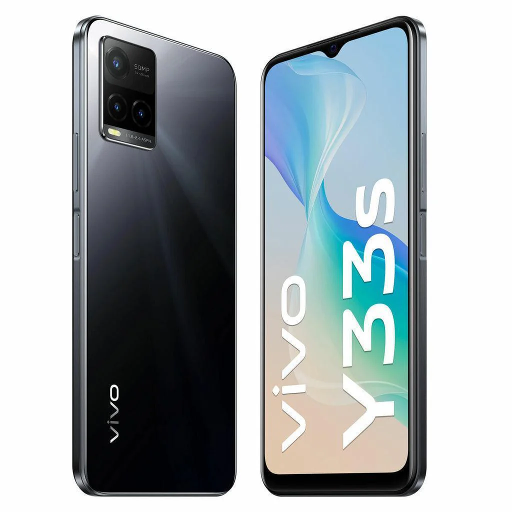 vivo Y33s (Mirror Black, 128 GB) (8 GB RAM) Refurbished