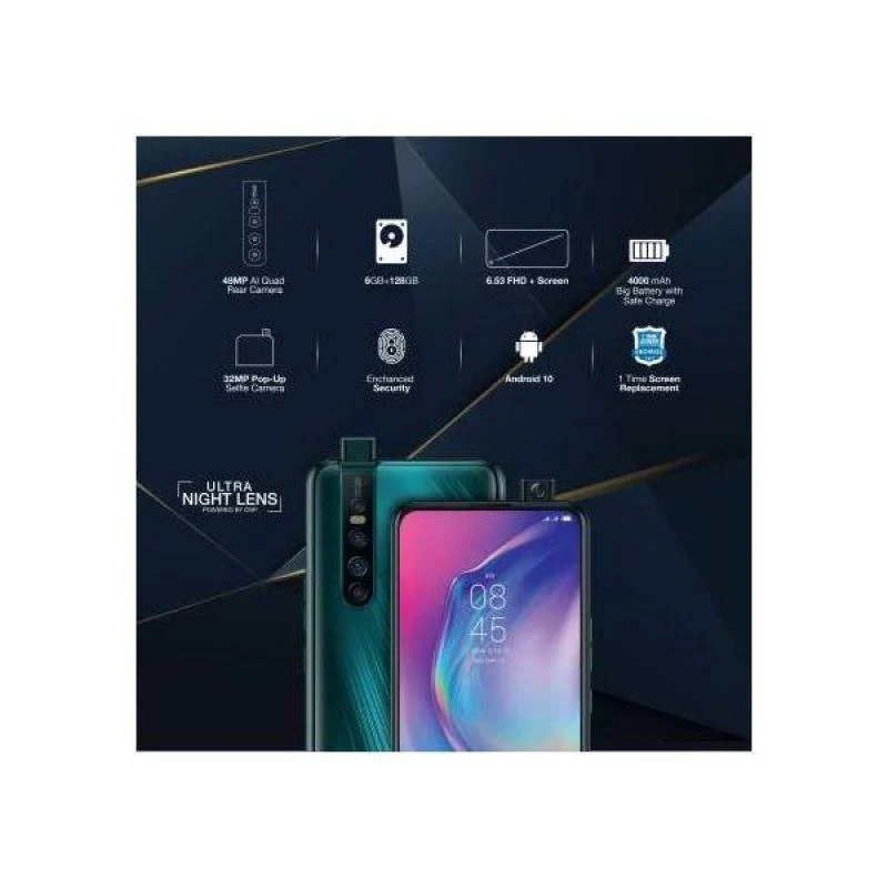 Tecno Camon 15 Pro (Ice Jadite, 128 GB) (6 GB RAM) | Refurbished - Image 2