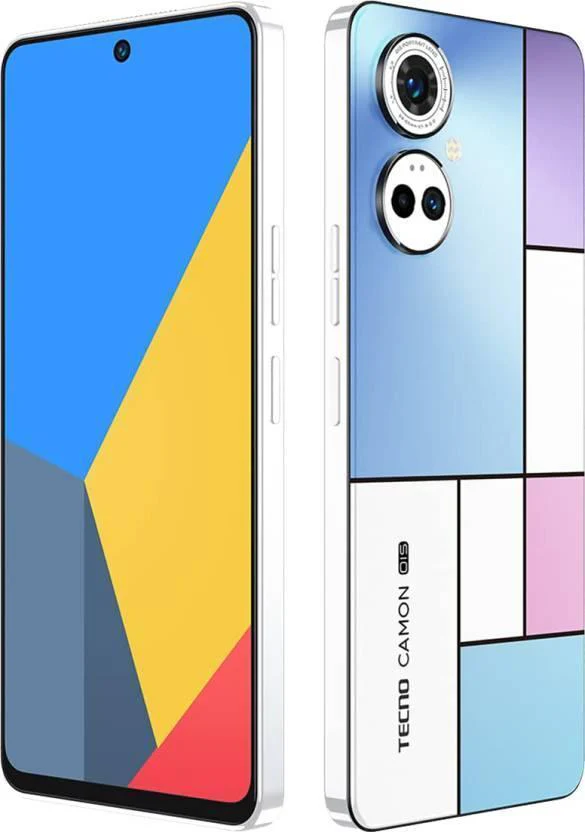 Tecno Camon 19 Pro Multi-Colour (Mondrian, 128 GB)  (8 GB RAM) Used - Image 3