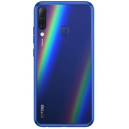 Tecno CAMON i4 Triple Camera ON DOT Notch 4GB+64GB Memory Aqua Blue Refurbished - Image 2