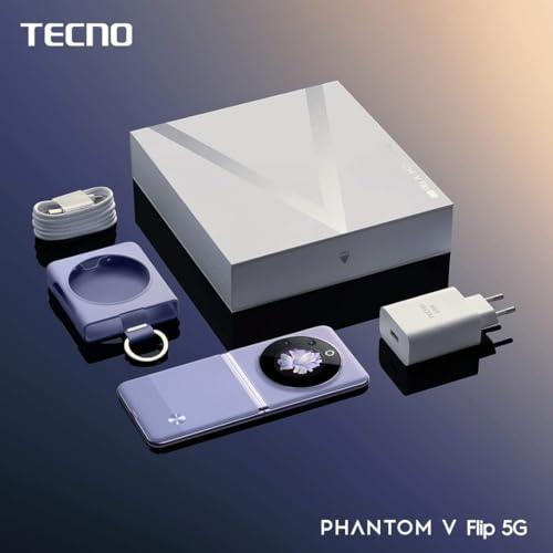 TECNO Phantom V Flip 5G (Iconic Black 16GB RAM,256GB Storage) | 45W Fast Charging | 32 MP Selfie, 64 Rear Camera| 6.9" Flexible, 1.32" Secondrary AMOLED - Image 11