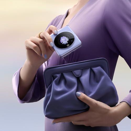 TECNO Phantom V Flip 5G (Mystic Dawn 16Gb Ram, 256Gb Storage) | 45 Watts Fast Charging | 32 Mp Selfie, 64 Rear Camera| 6.9" Flexible, 1.32" Secondrary Amoled, Lavender - Image 5
