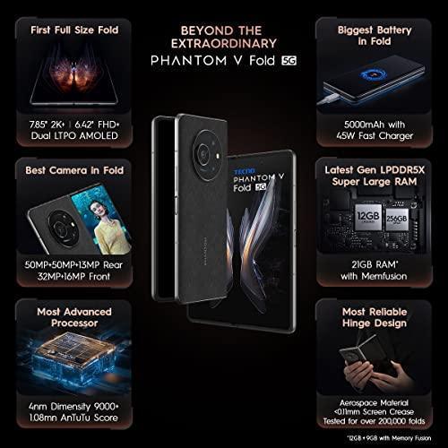 TECNO Phantom V Fold 5G Black (12GB RAM,256GB Storage) Refurbished - Image 6