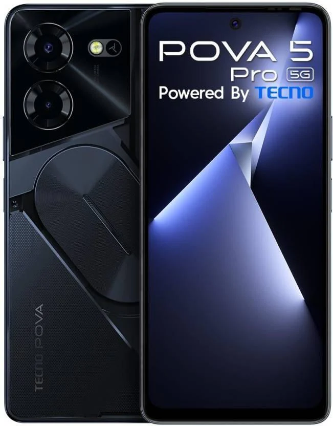 Tecno Pova 5 Pro 5G (Dark Illusion, 128 GB) (8 GB RAM) Refurbished
