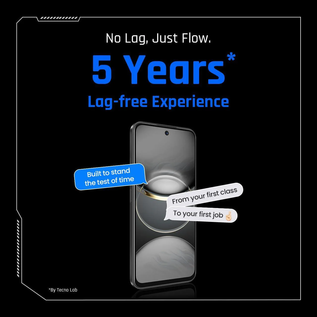 TECNO POVA 6 NEO 5G (Midnight Shadow, 8GB+256GB) Refurbished - Image 2