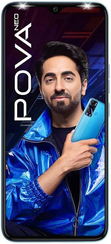 Tecno Pova Neo (Geek Blue, 128 GB) (6 GB RAM) Refurbished