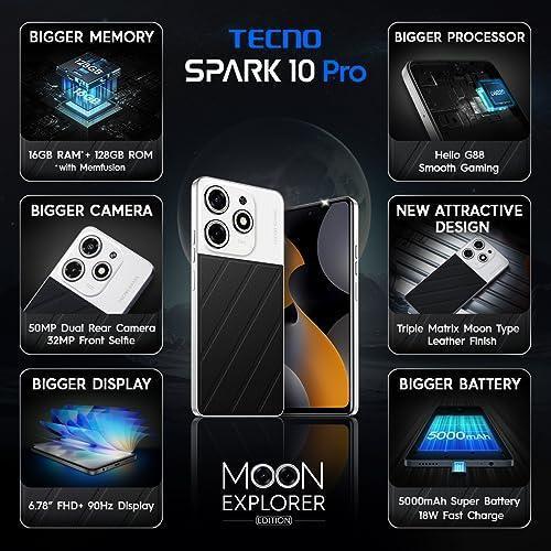 TECNO Spark 10 Pro (Moon Explorer Edition,8GB RAM,128GB Storage) Refurbished - Image 7