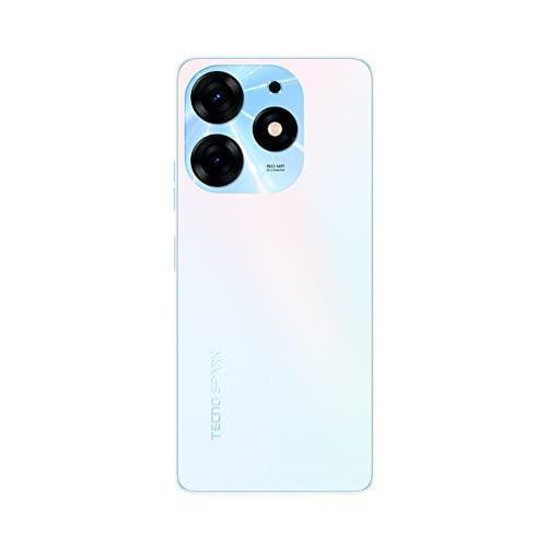 TECNO Spark 10 Pro (Pearl White, 8GB RAM,128GB Storage)|16GB Expandable RAM | 32 MP Selfie Camera| Glass Back and Flagship Triple Matrix Design - Image 4