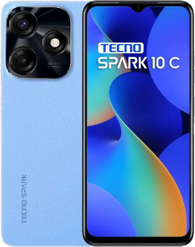 Tecno Spark 10C (Magic Skin Blue, 8 GB) (128 GB RAM) Preowned - Image 3