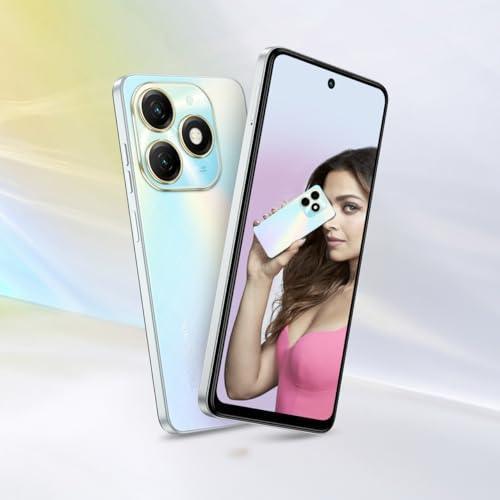 TECNO Spark 20 | Cyber White, (16GB*+256GB)| 32MP Selfie + 50MP Main Camera| 90Hz Dot-in Display with Dynamic Port & Dual Speakers with DTS| 5000mAh Battery |18W Type-C| Helio G85 Processor - Image 5