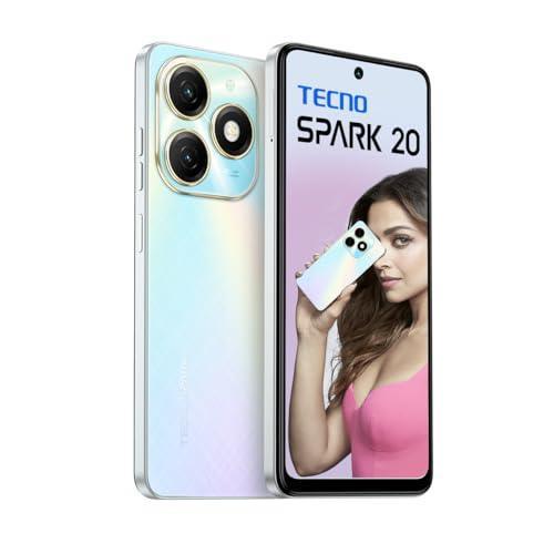 TECNO Spark 20 | Cyber White, (16GB*+256GB)| 32MP Selfie + 50MP Main Camera| 90Hz Dot-in Display with Dynamic Port & Dual Speakers with DTS| 5000mAh Battery |18W Type-C| Helio G85 Processor - Image 7