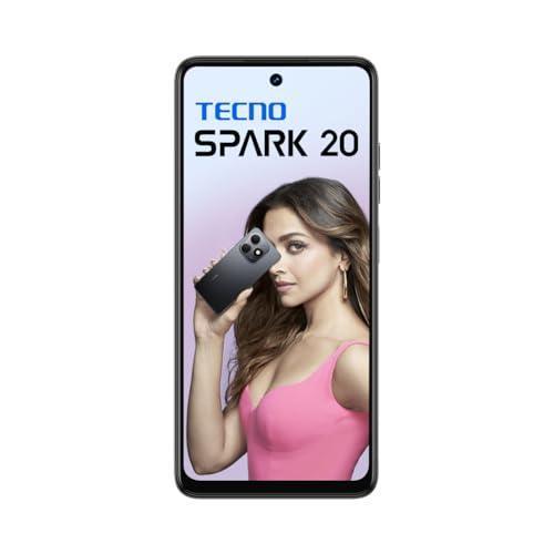 TECNO Spark 20 | Gravity Black, (16GB*+128GB)| 32MP Selfie + 50MP Main Camera| 90Hz Dot-in Display with Dynamic Port & Dual Speakers with DTS| 5000mAh Battery |18W Type-C| Helio G85 Processor - Image 2