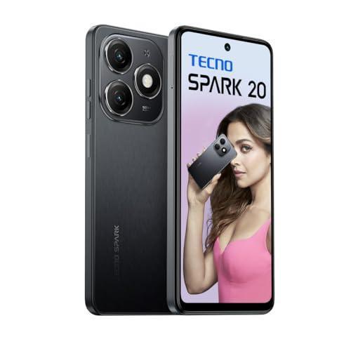 TECNO Spark 20 | Gravity Black, (16GB*+256GB)| 32MP Selfie + 50MP Main Camera| 90Hz Dot-in Display with Dynamic Port & Dual Speakers with DTS| 5000mAh Battery |18W Type-C| Helio G85 Processor - Image 7